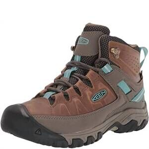 NEW KEEN women's targhee iii mid waterproof hiking boots in toasted coconut/porc